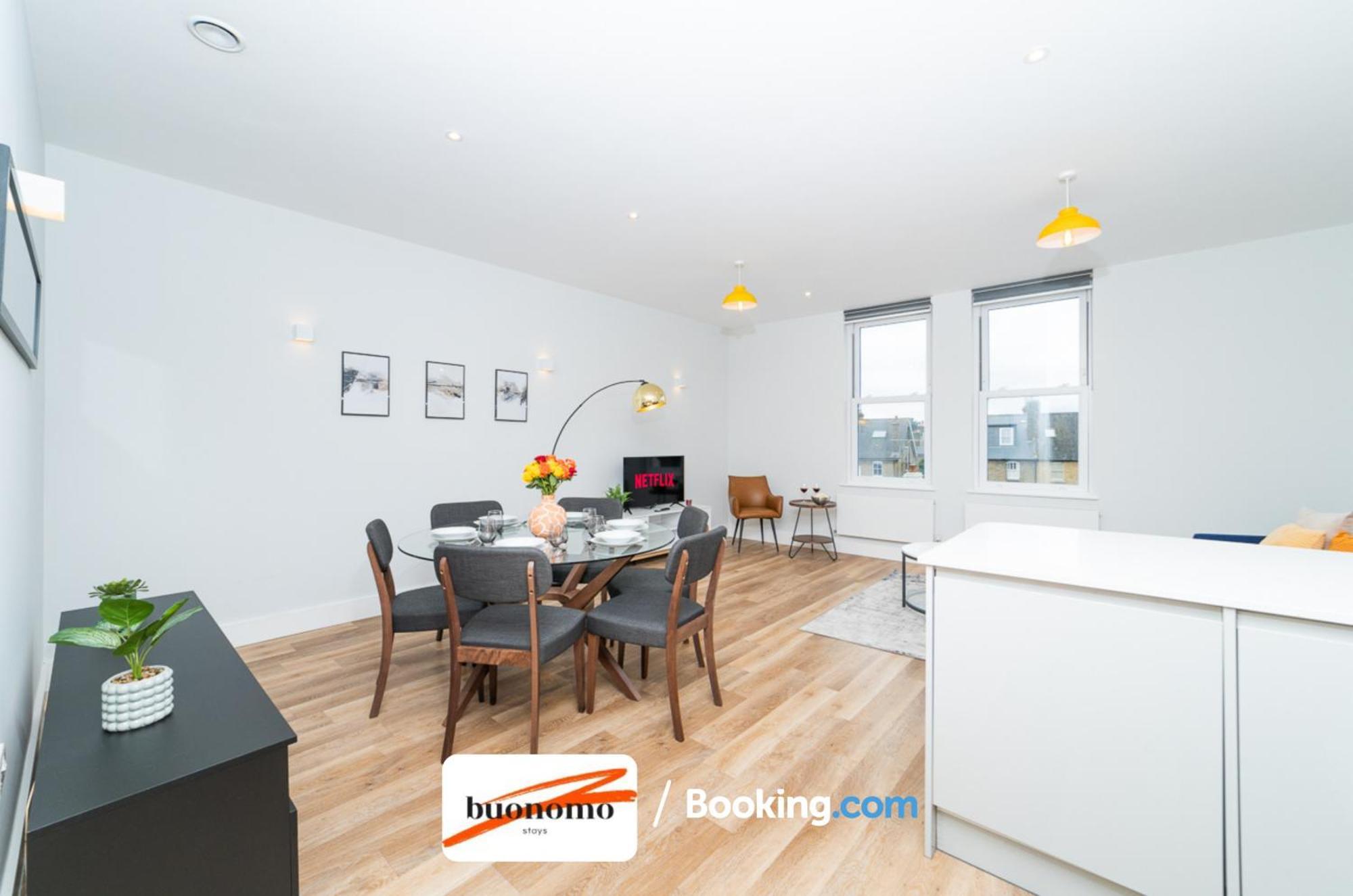Two Bedroom Apartment At Buonomo Stays Short Lets & Serviced Accommodation Close To Wimbledon Tennis Courts Londýn Exteriér fotografie