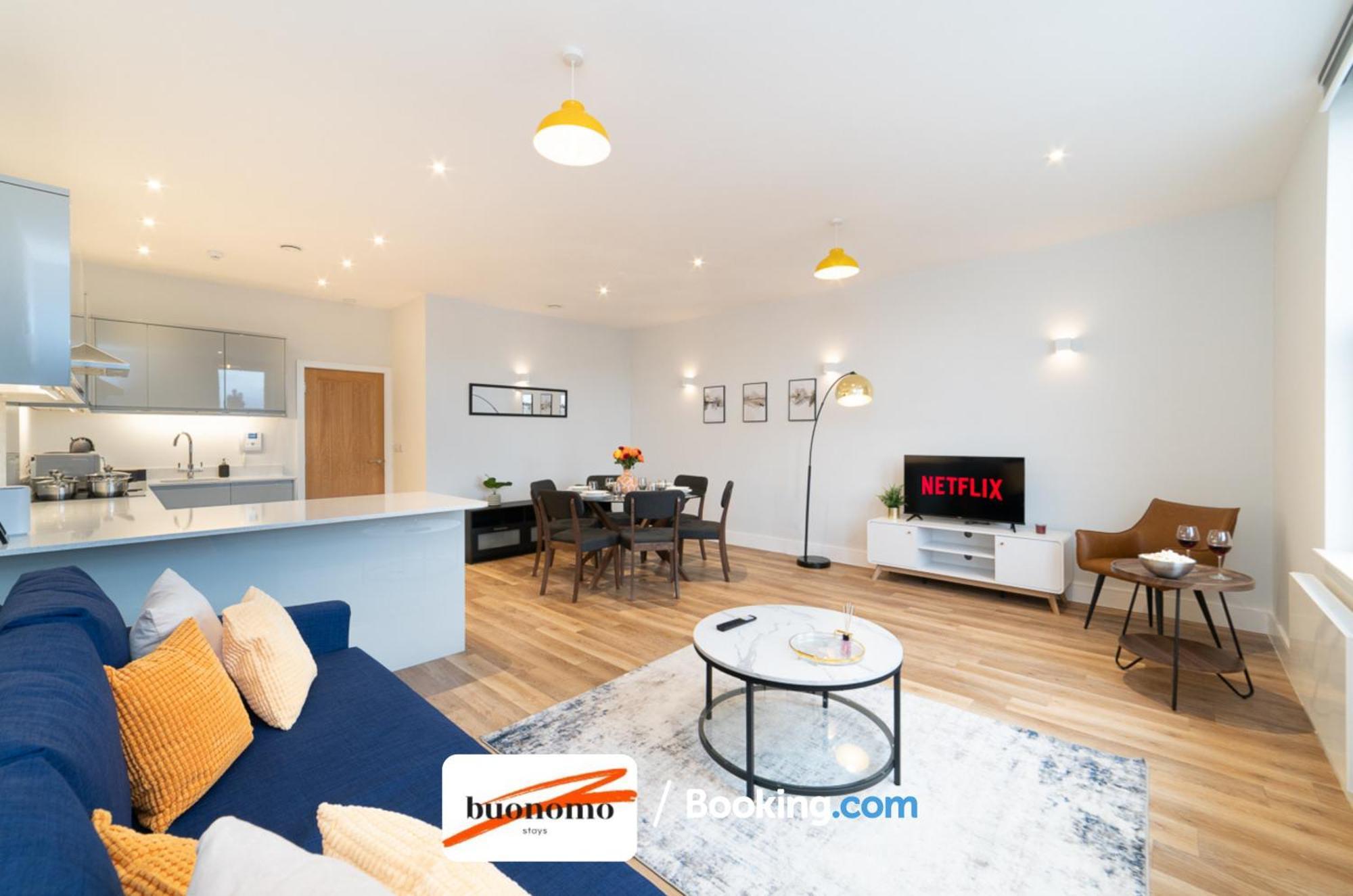 Two Bedroom Apartment At Buonomo Stays Short Lets & Serviced Accommodation Close To Wimbledon Tennis Courts Londýn Exteriér fotografie